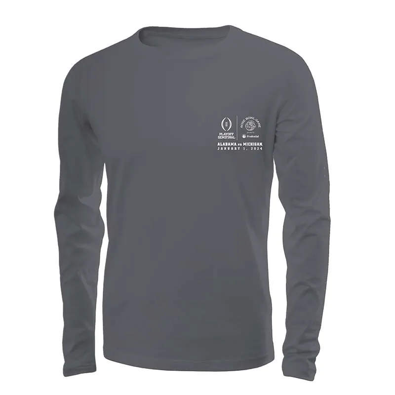 Alabama 2023 Rose Bowl Panoramic Long Sleeve T-Shirt