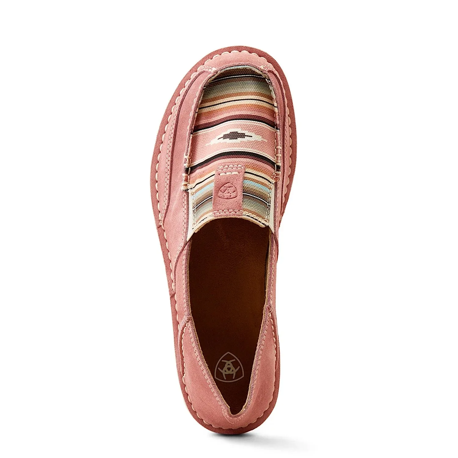 Ariat Womens Cruiser Azalea Suede/Baby Pink Serape