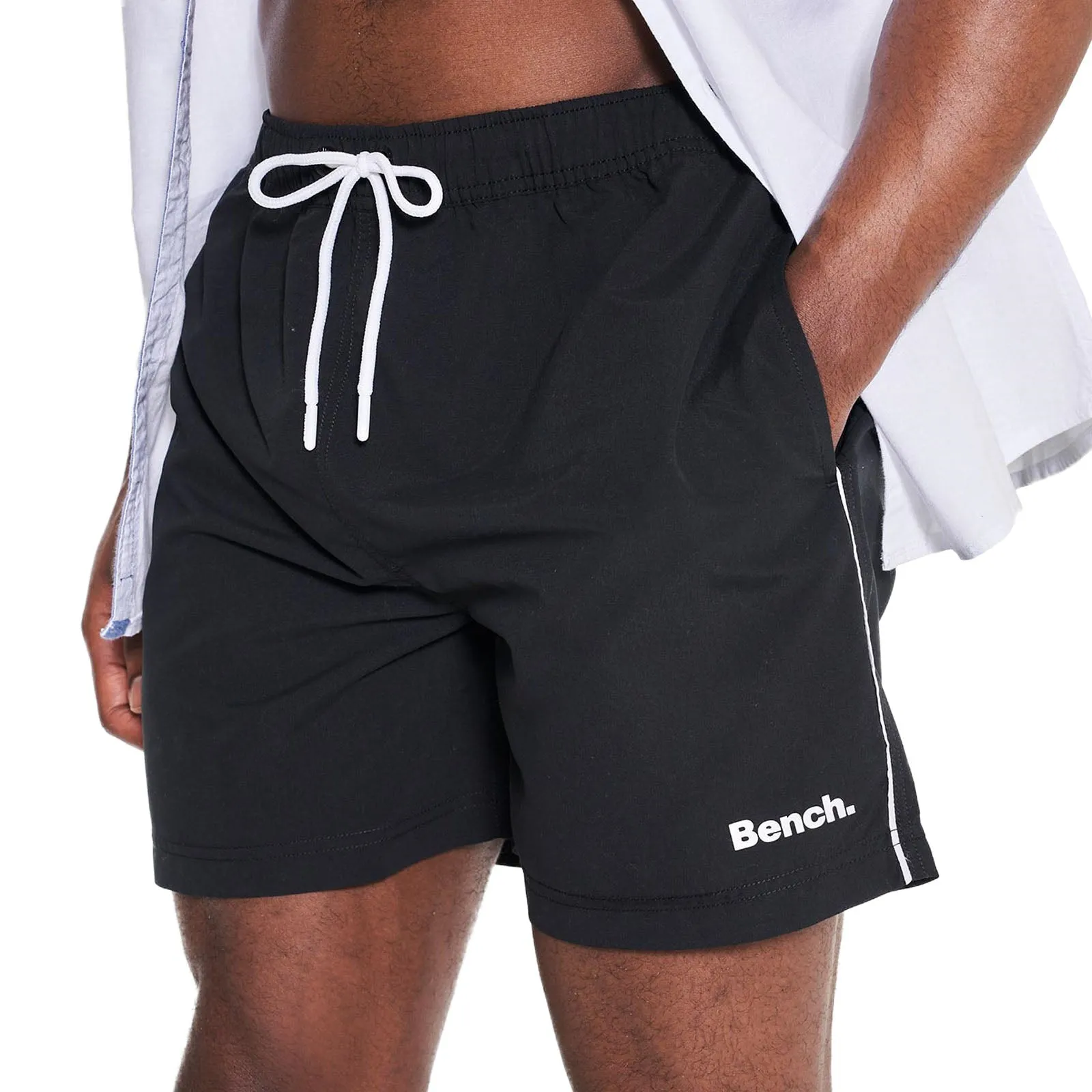 Bench Mens Azure Elasticated Swimming Shorts