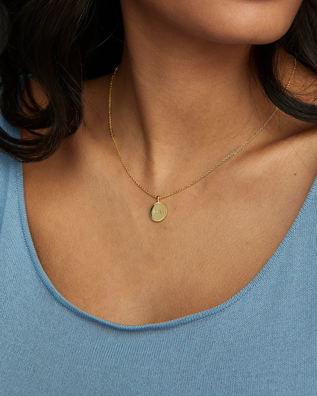 Bespoke Coin Necklace (gold)