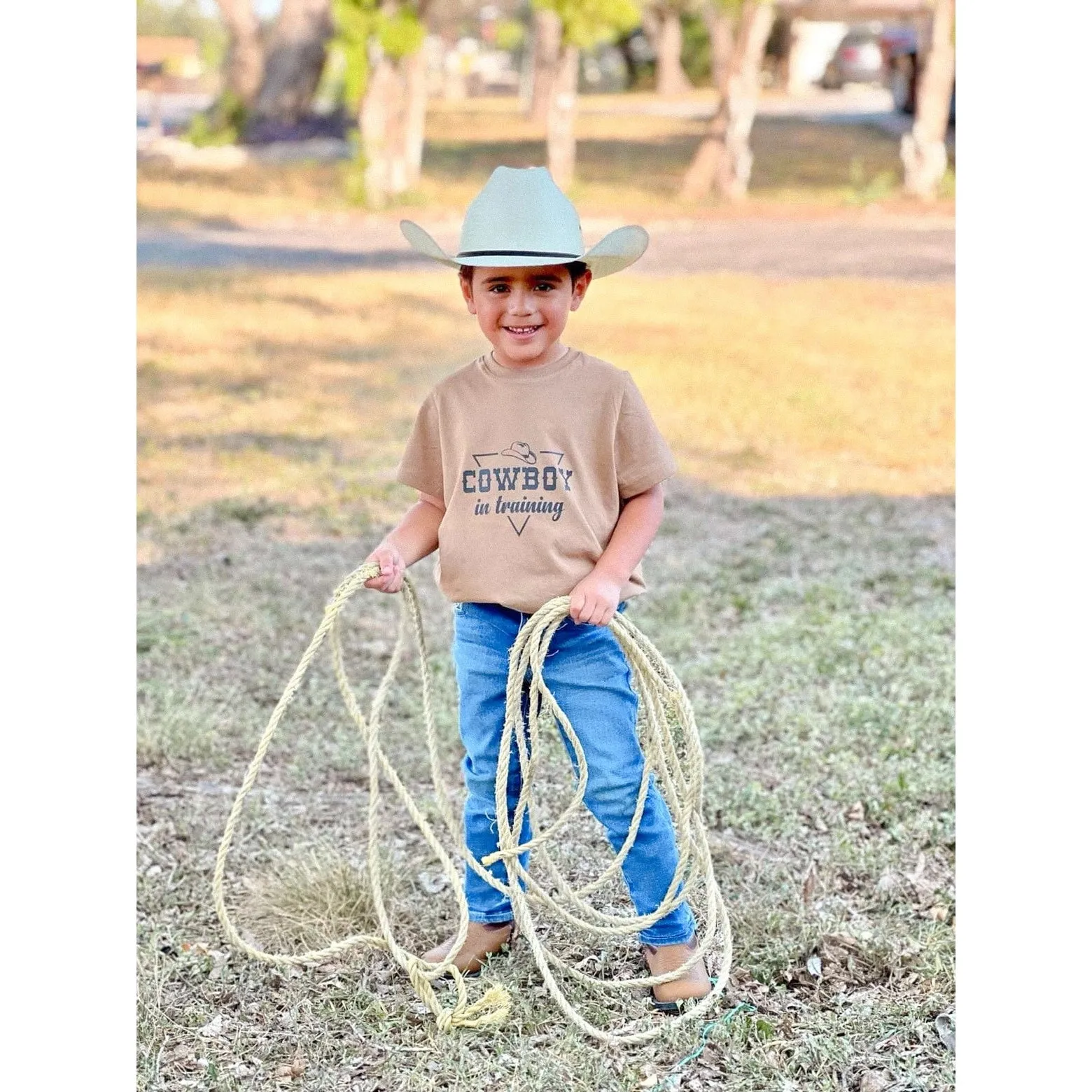 Boy's Cowboy In Training Tee