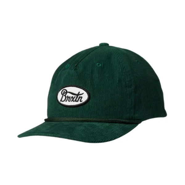 Brixton Steadfast HP Snapback - Pine Needle Cord