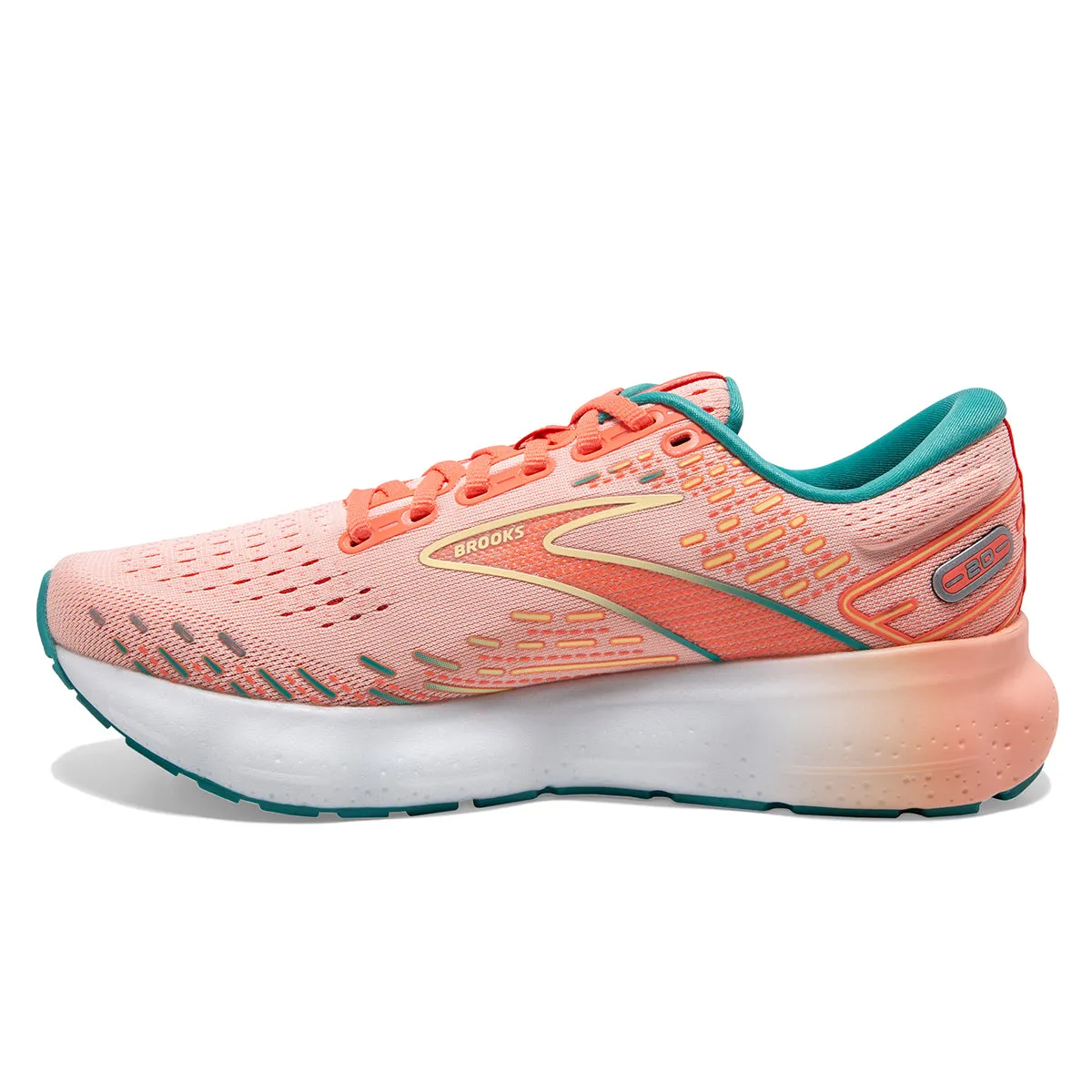 Brooks Glycerin 20 Womens | Tropical Peach/fusion Coral/latigo Bay