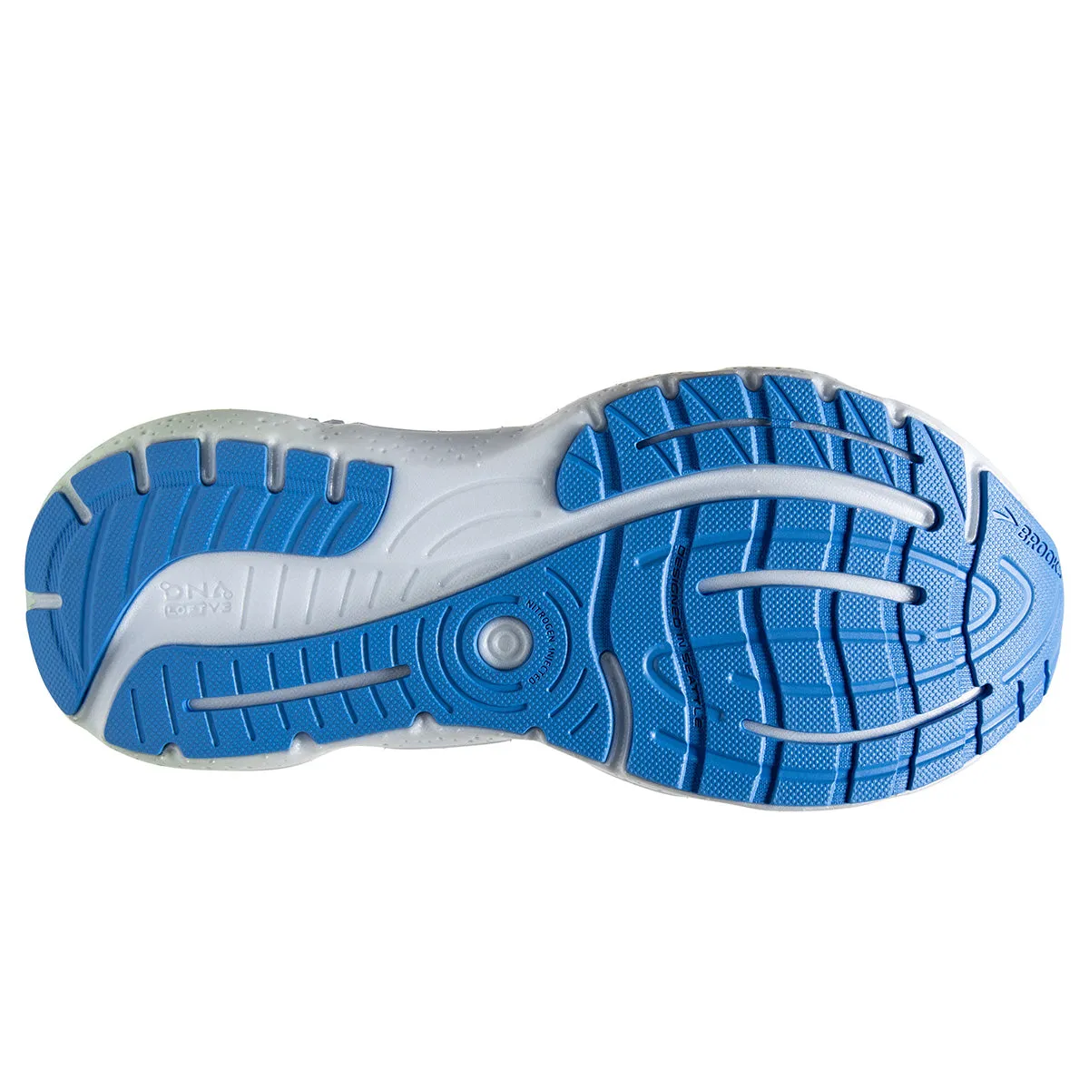 Brooks Glycerin GTS 20 Womens | Blue Glass/marina/legion Blue