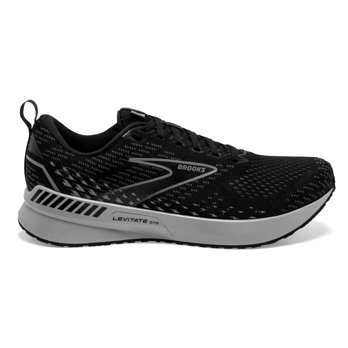 'Brooks' Men's Levitate GTS 5 - Black / Ebony / Grey