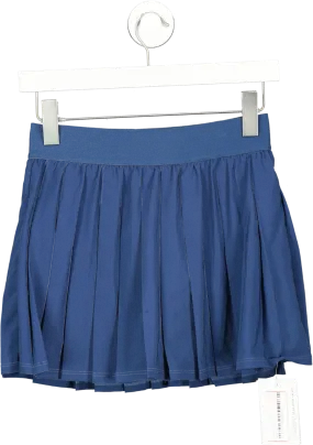 buffbunny Blue Pleated Skort UK M