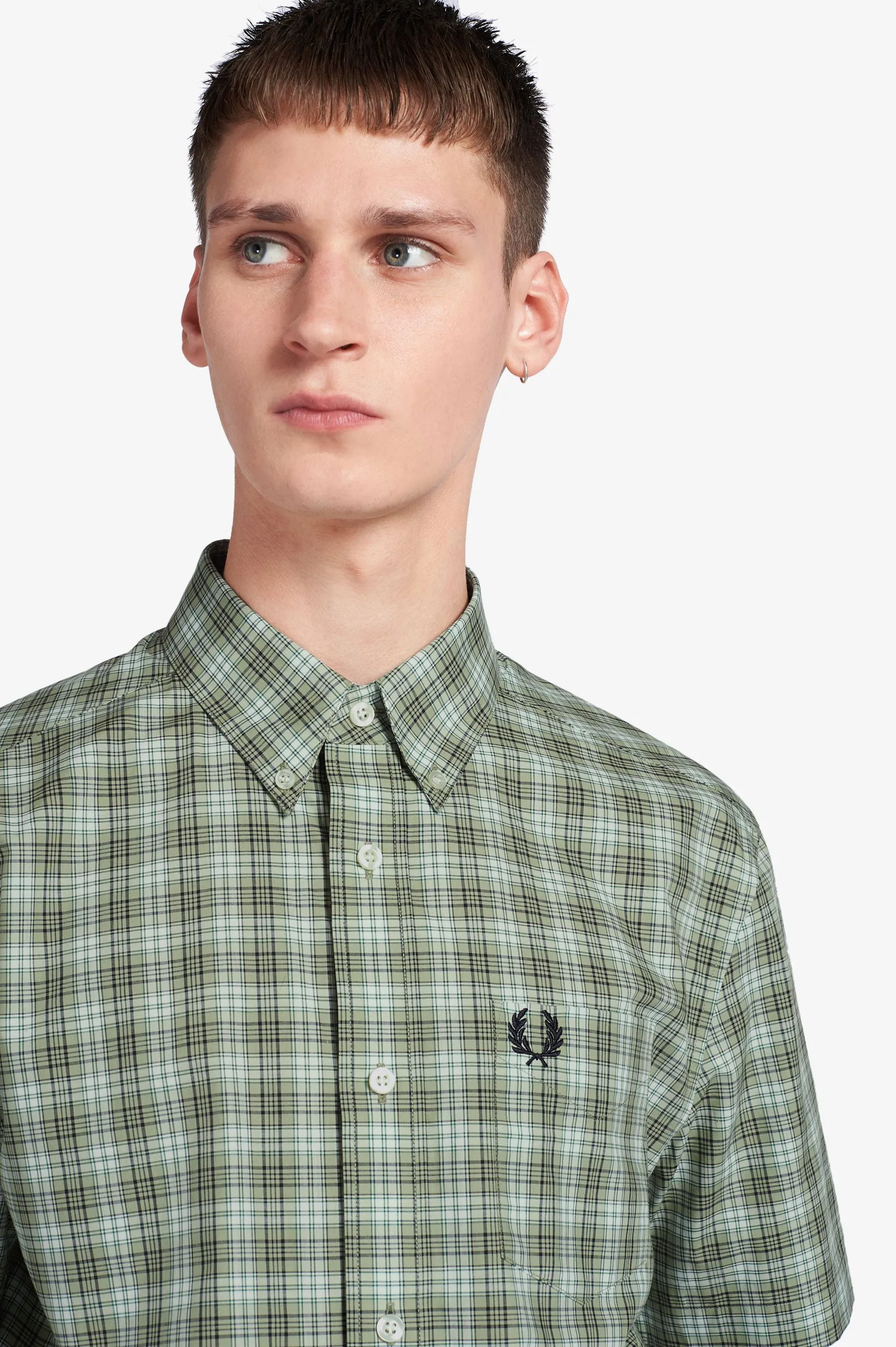 Button Down Shirt (light sage)