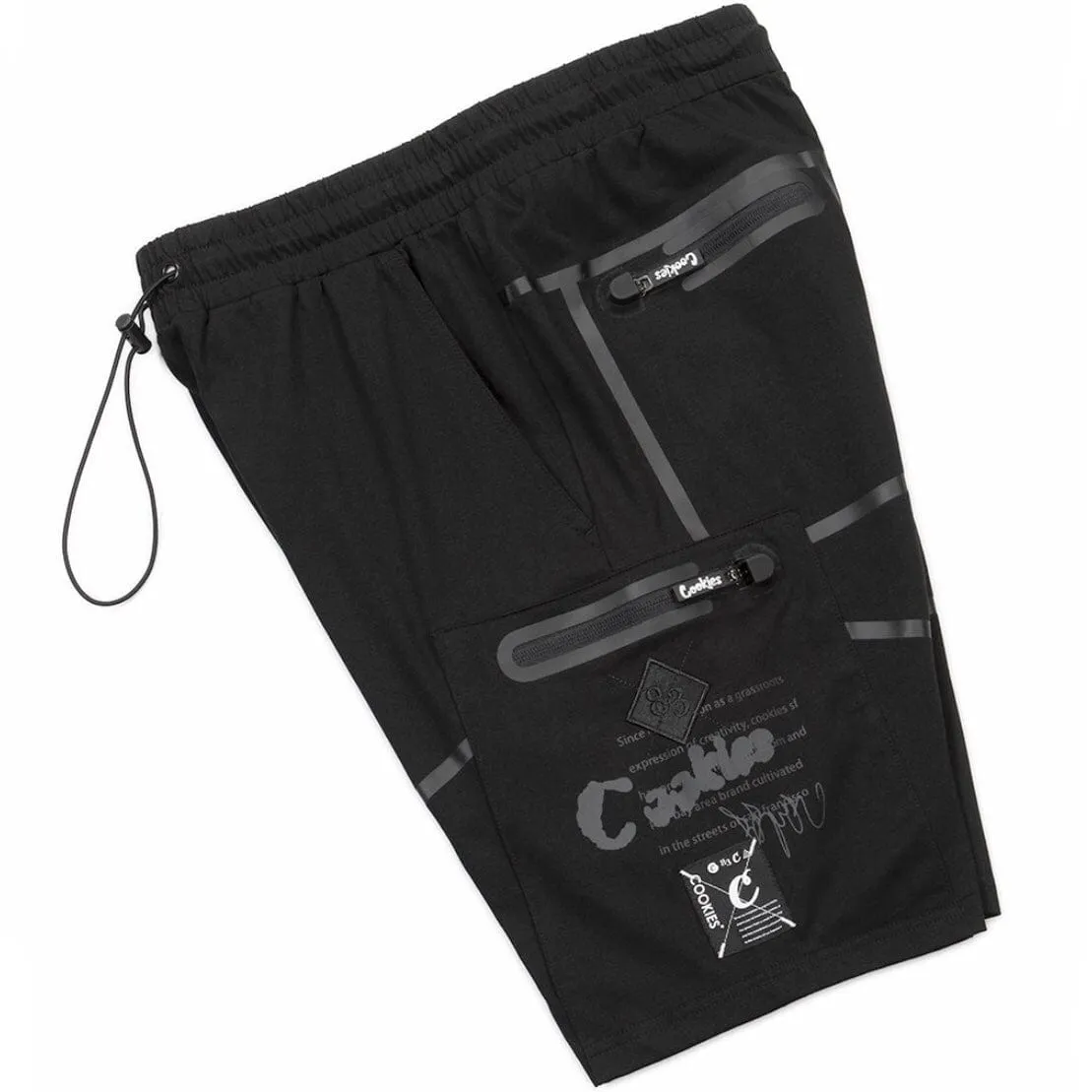 Cookies Key Largo Dri Fit Jersey Short (Black) CM232BKS08