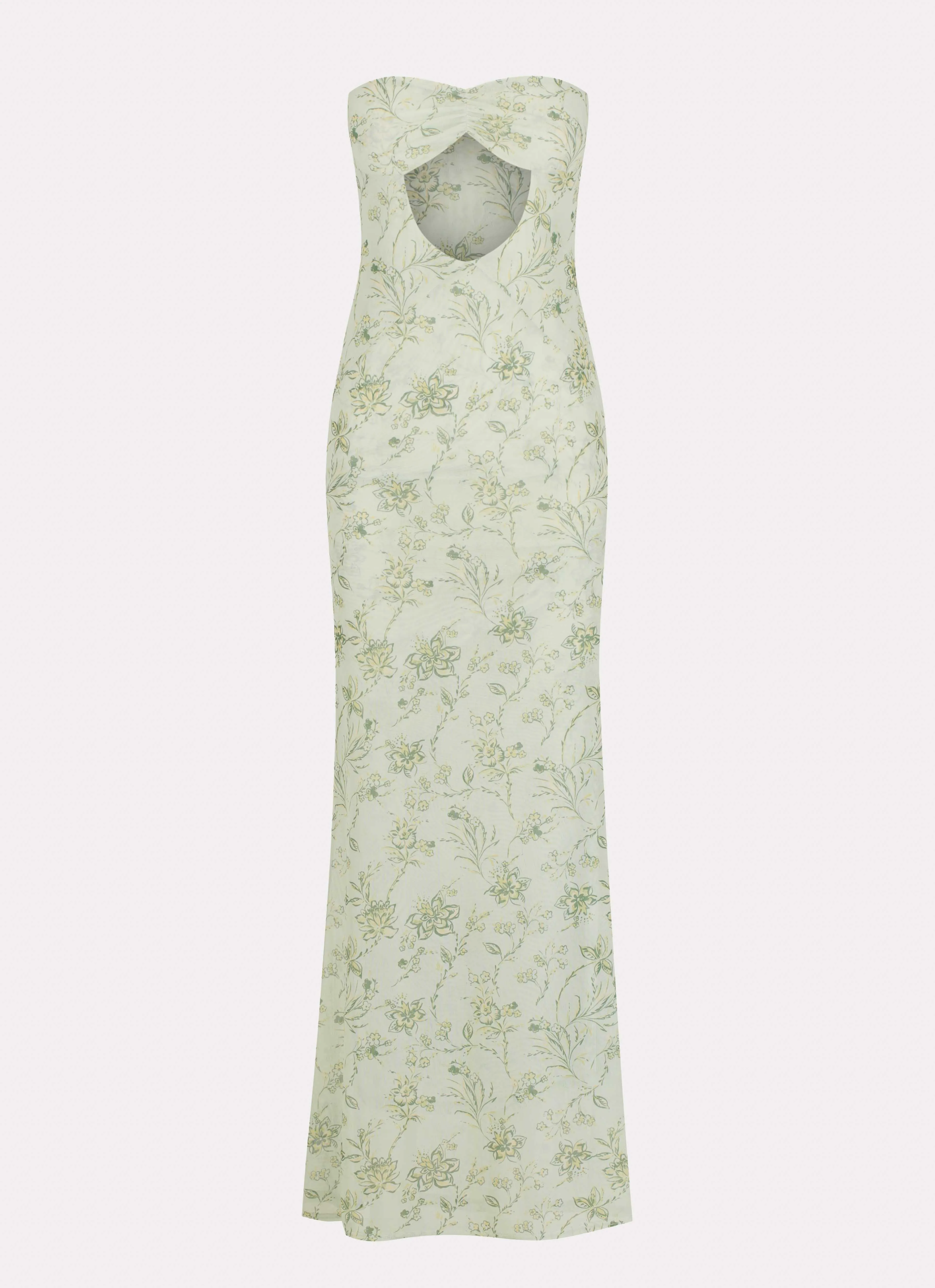 Dearest Maxi Dress - Sage Floral