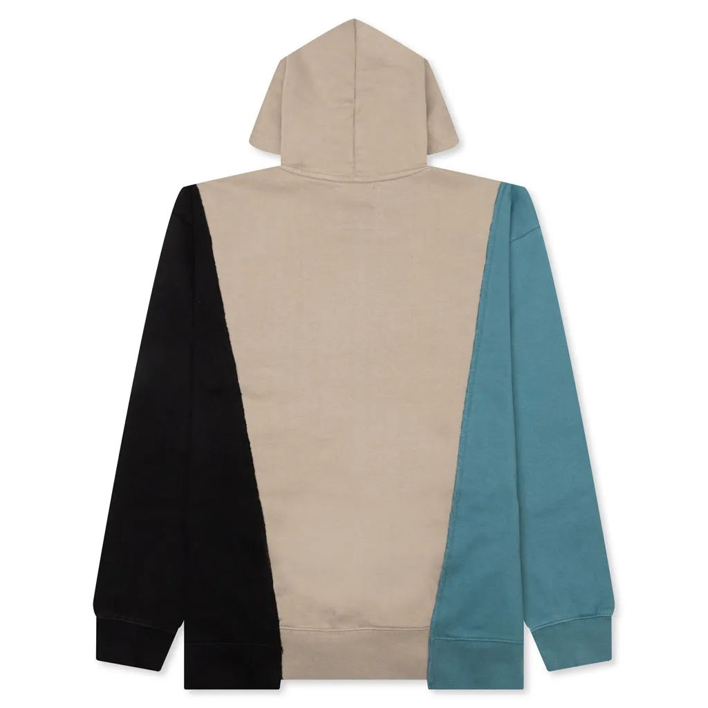 Designer Panel Hoodie - Wave