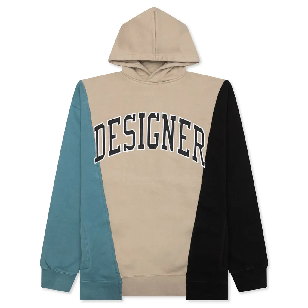 Designer Panel Hoodie - Wave