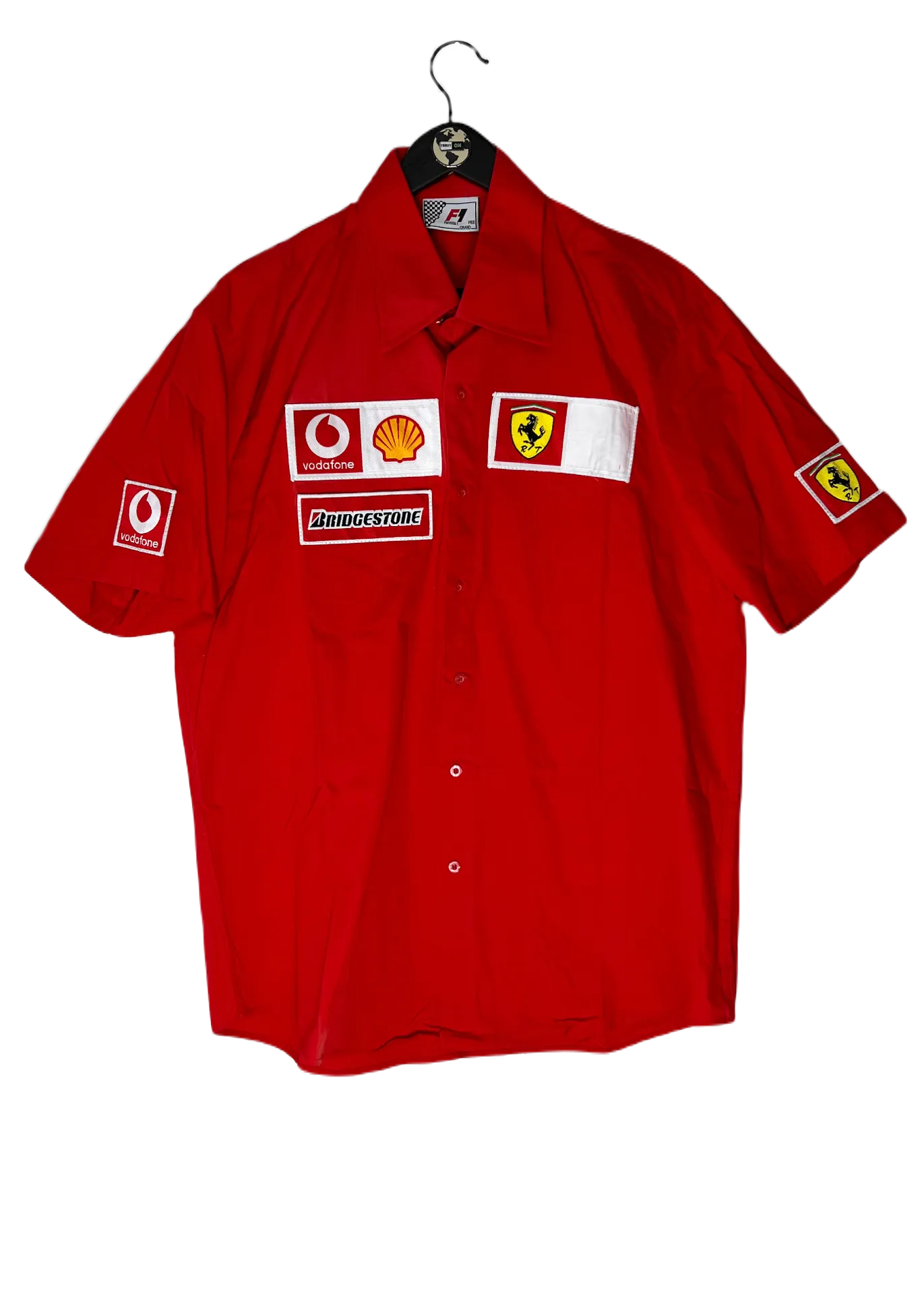 Kopie van Vintage Ferrari Button Shirt L