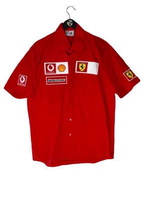 Kopie van Vintage Ferrari Button Shirt L