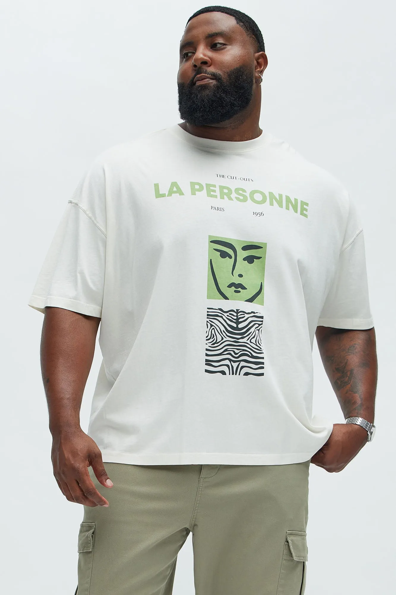 La Personne Oversize Short Sleeve Tee - White