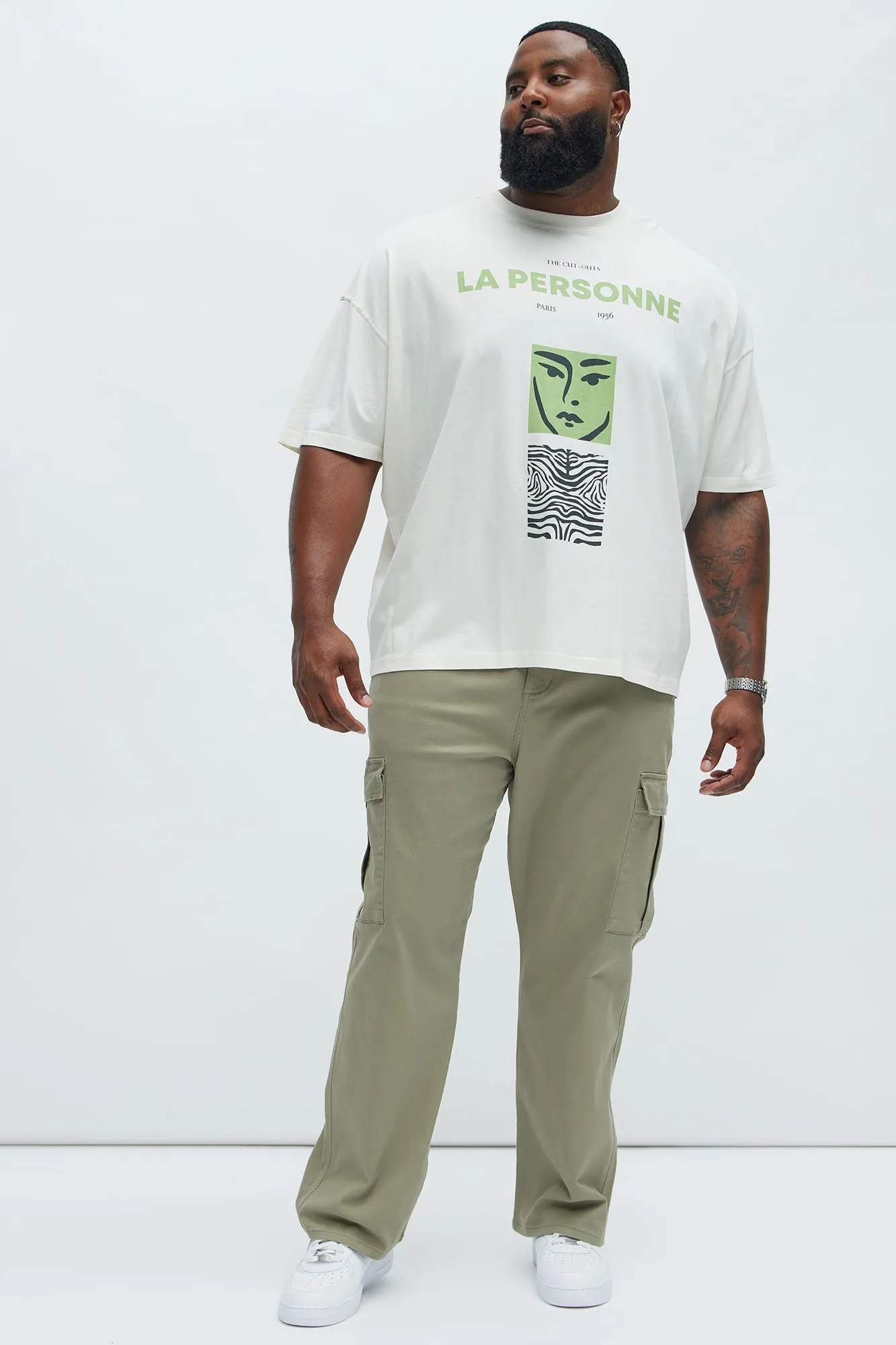 La Personne Oversize Short Sleeve Tee - White