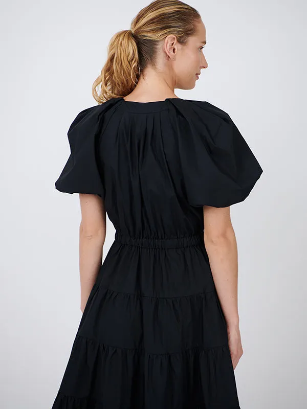 Olina Dress in Noir