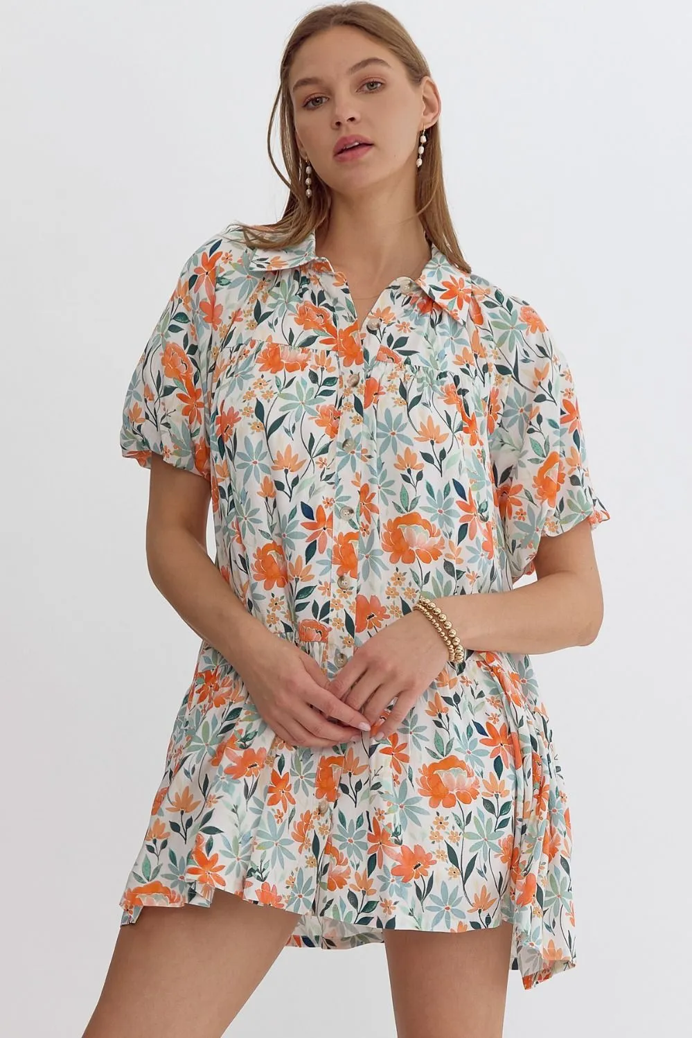 'Orange Blossom' Dress