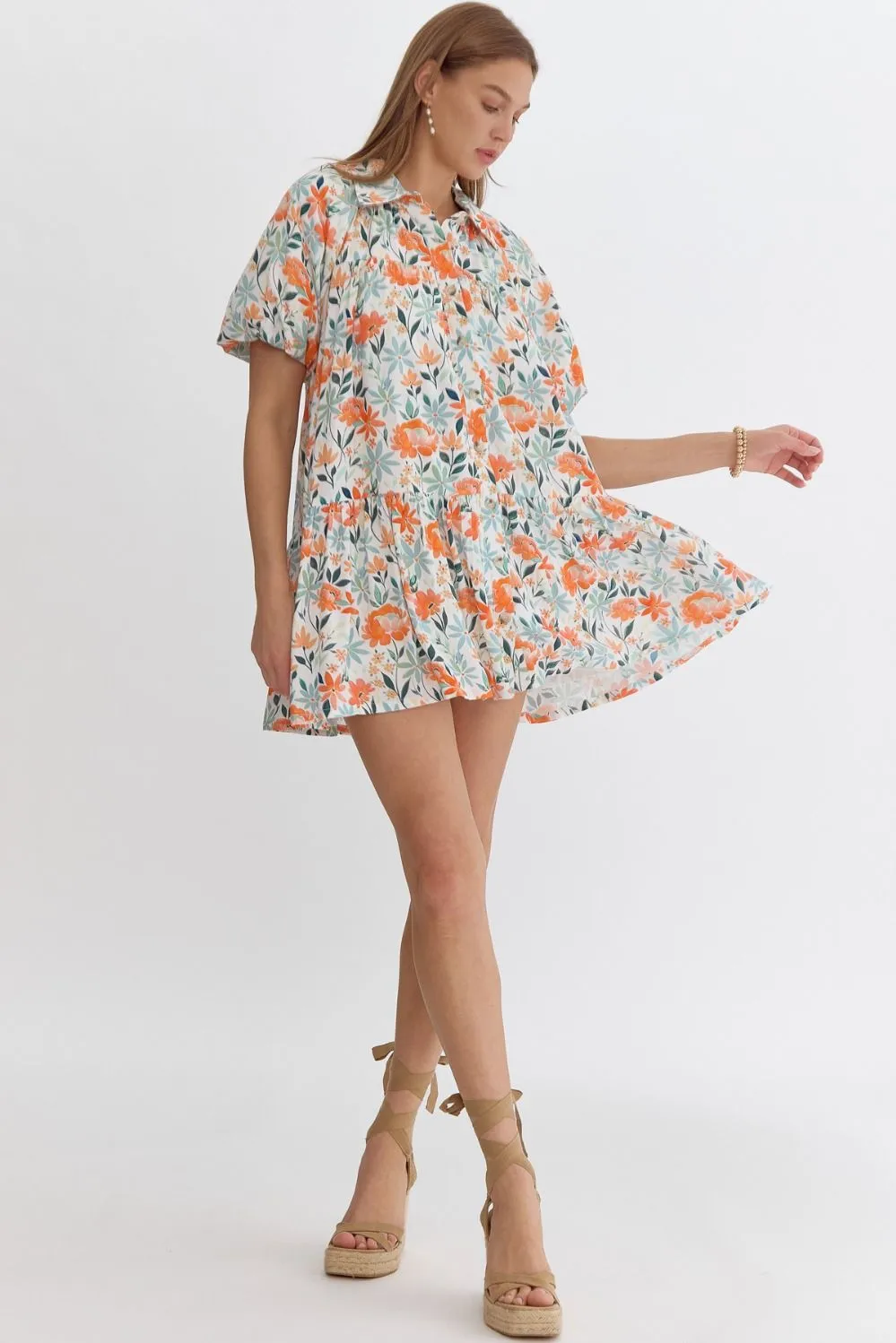 'Orange Blossom' Dress