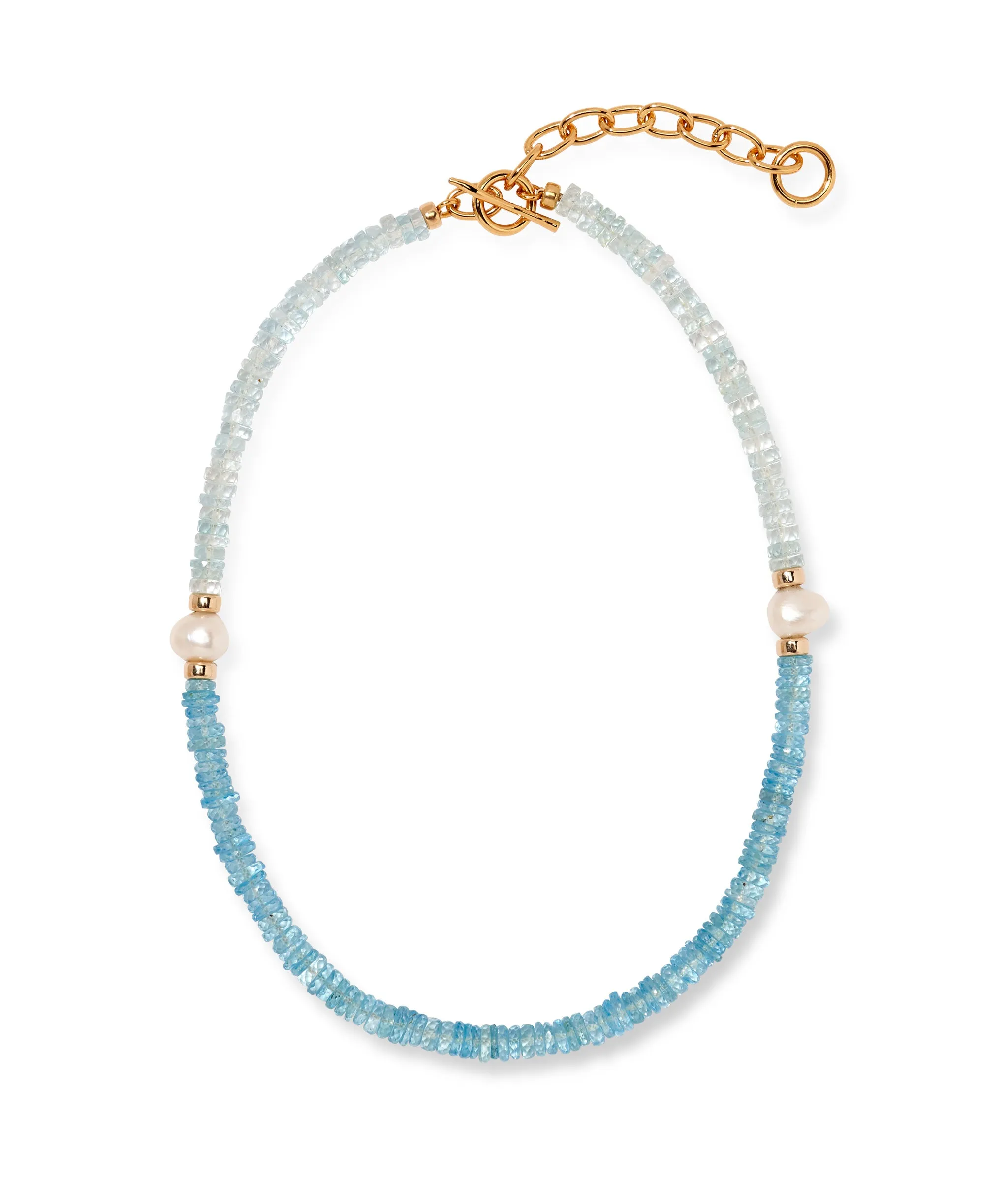 Rock Candy Necklace in Blue Crush