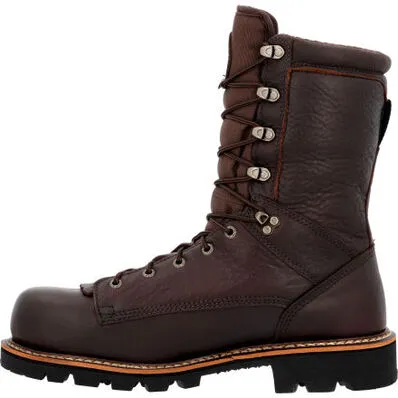 Rocky Men's Elk Stalker 10" WP Composite Toe Work Boot -Brown- RKK0399