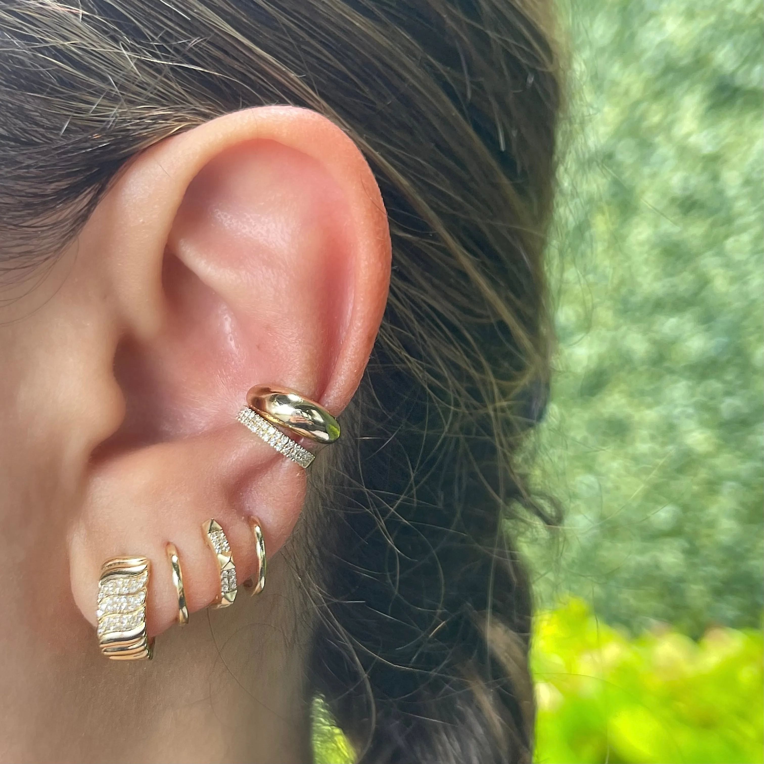 Solid Helium Ear Cuff