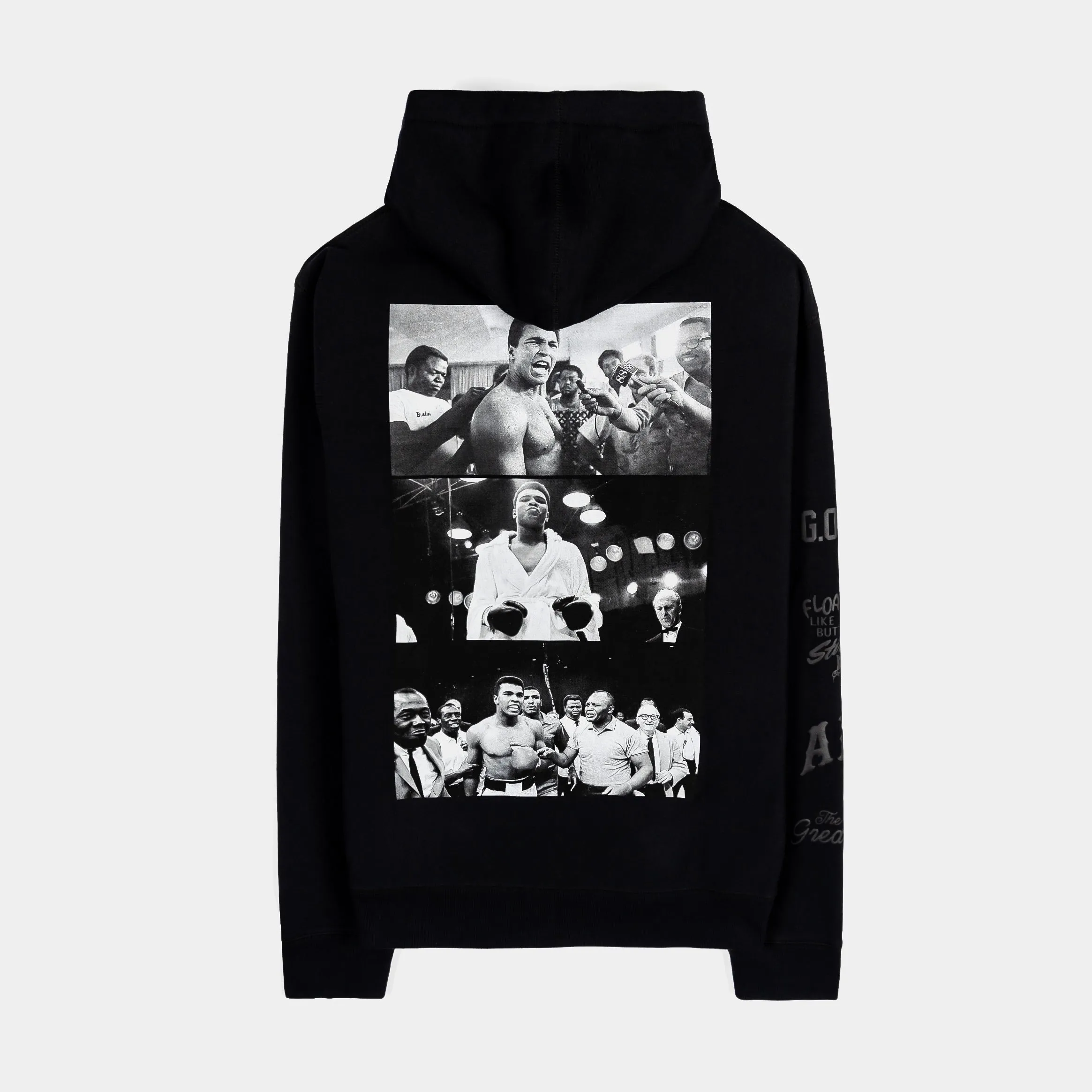 SP x Muhammad Ali The People's Champion Pullover Mens Hoodie (Black/Red)