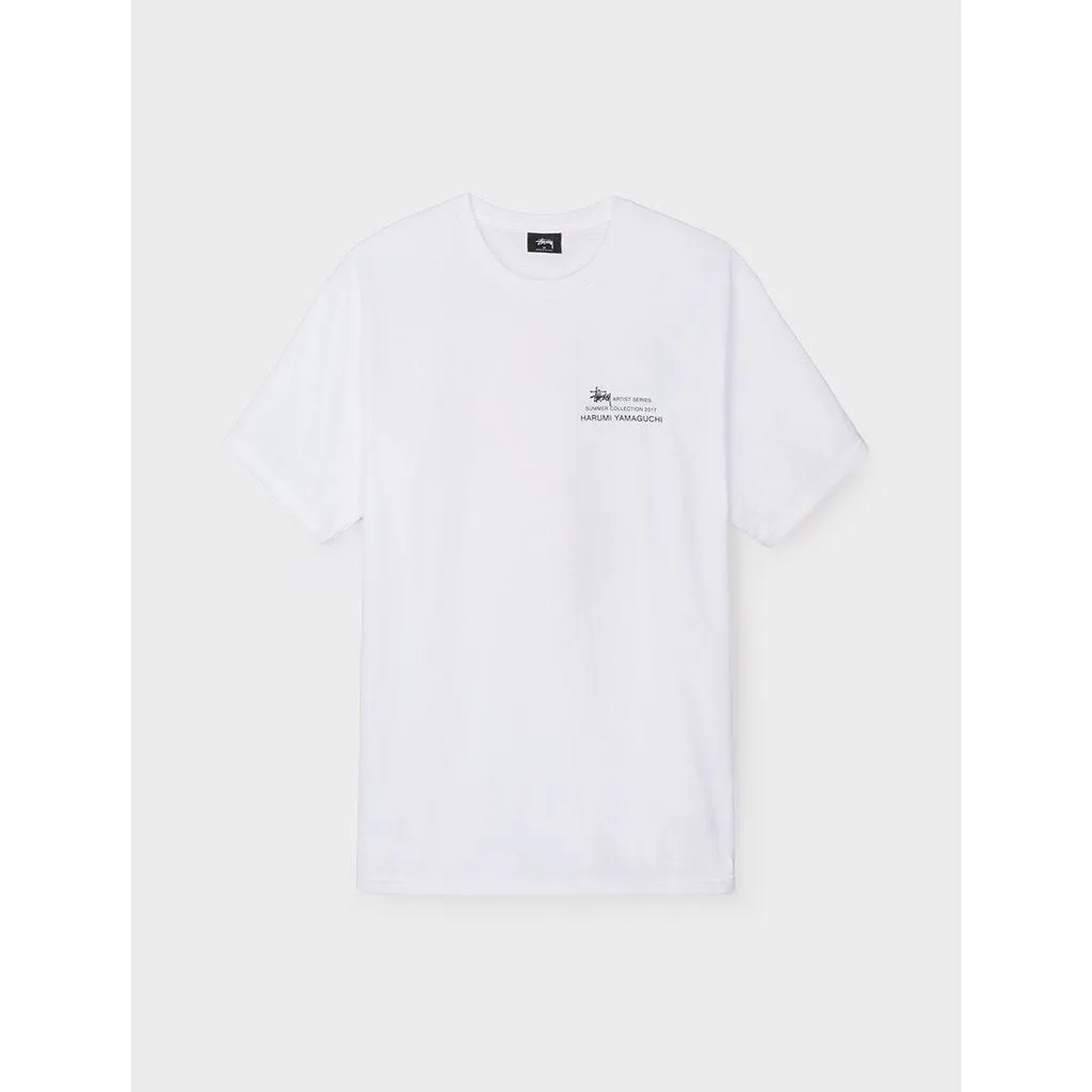 STUSSY HARUMI YAMAGUCHI NUDE TEE JAPAN WHITE 1904097