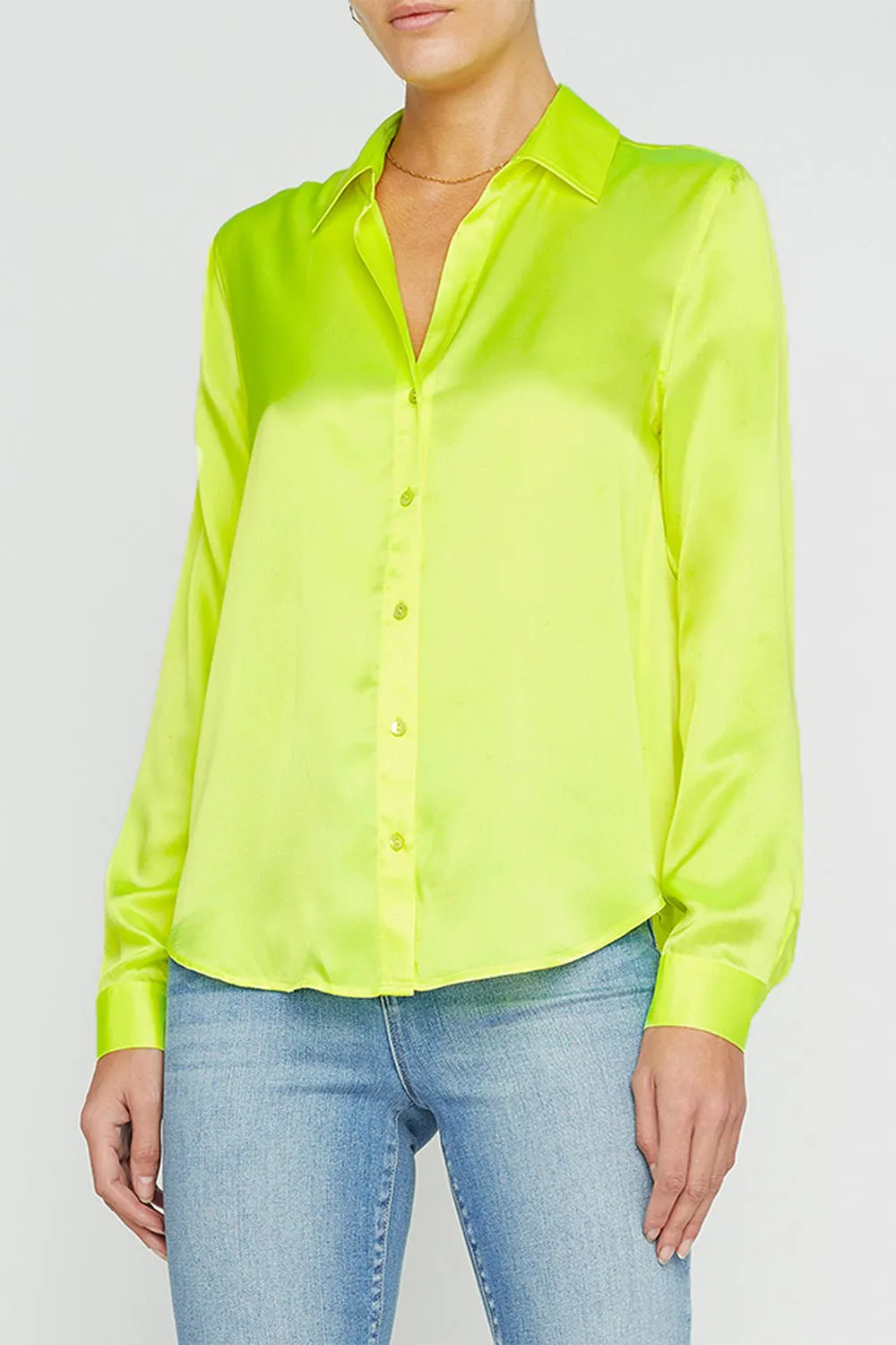 Tyler Blouse - Neon Citrus