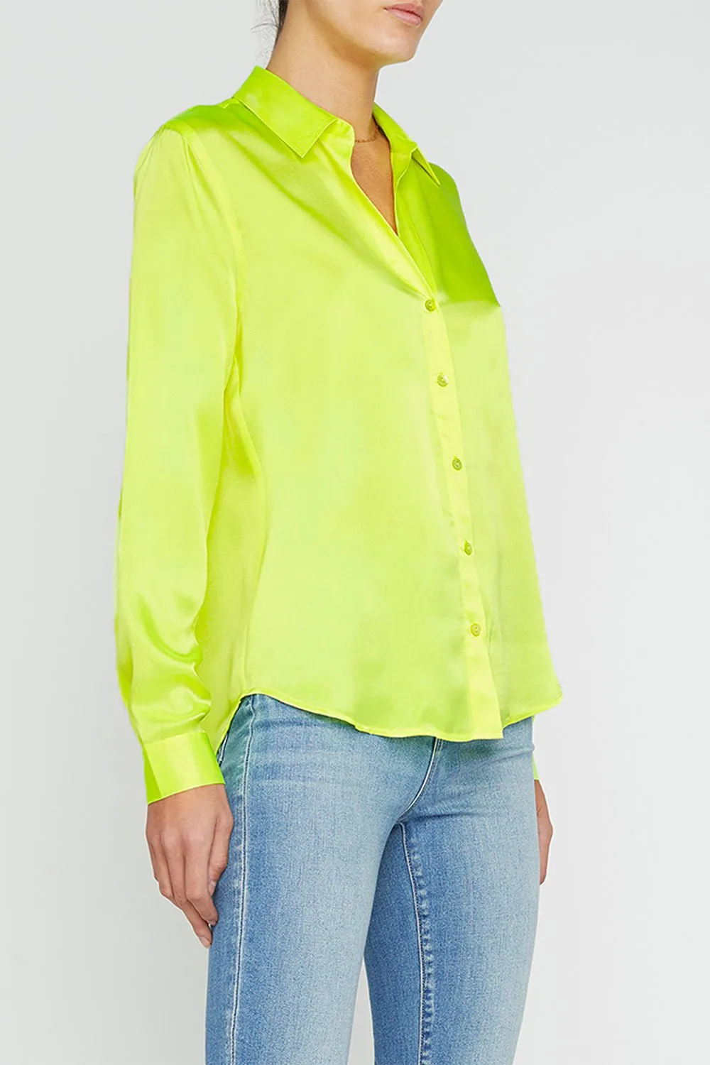 Tyler Blouse - Neon Citrus