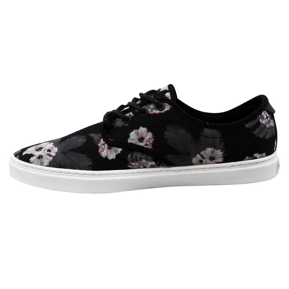 Vans Ludlow 3D Aloha Black White Lace Up Unisex Plimsolls Trainers ZUTGNF