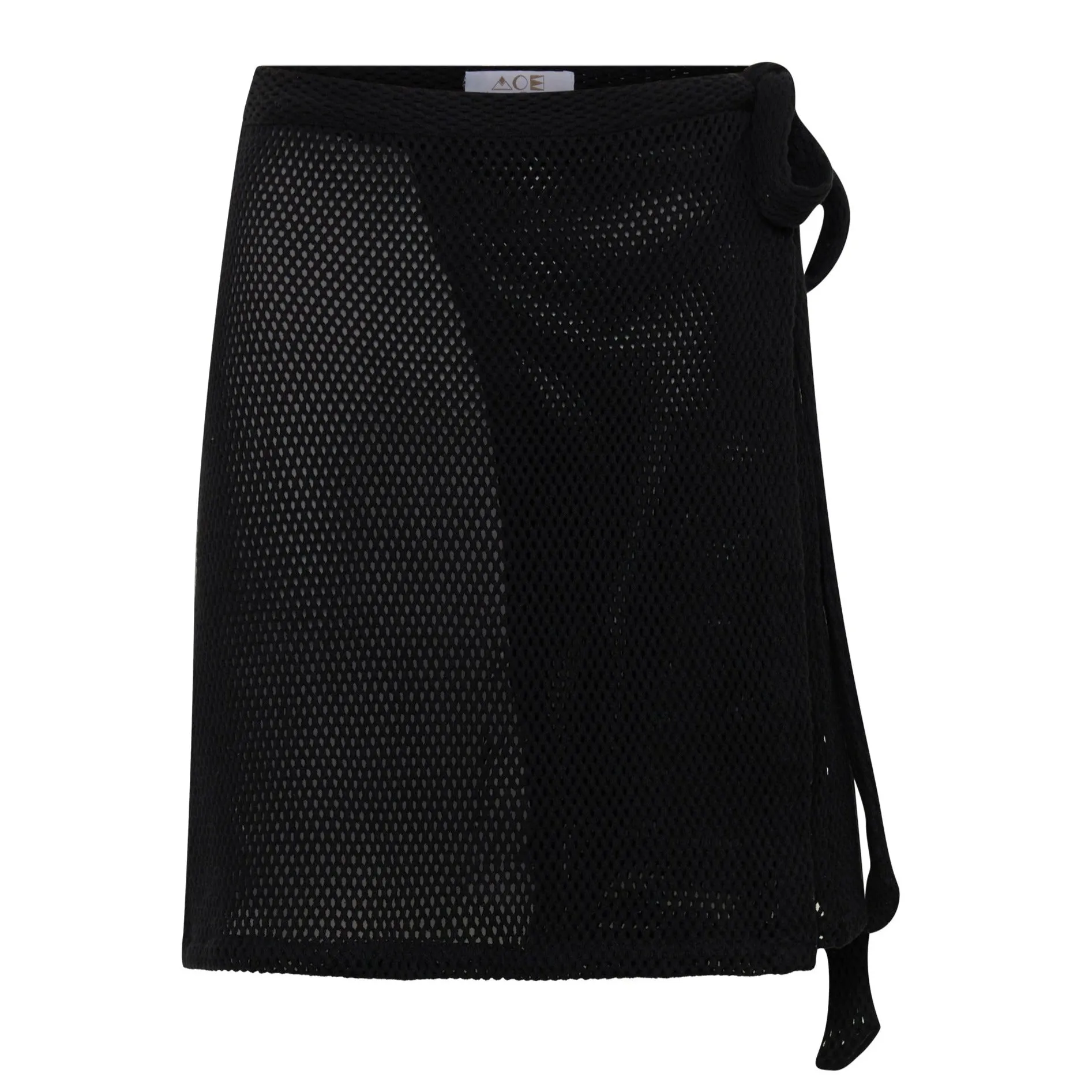 Verona Mini Wrap Skirt - Liquorice