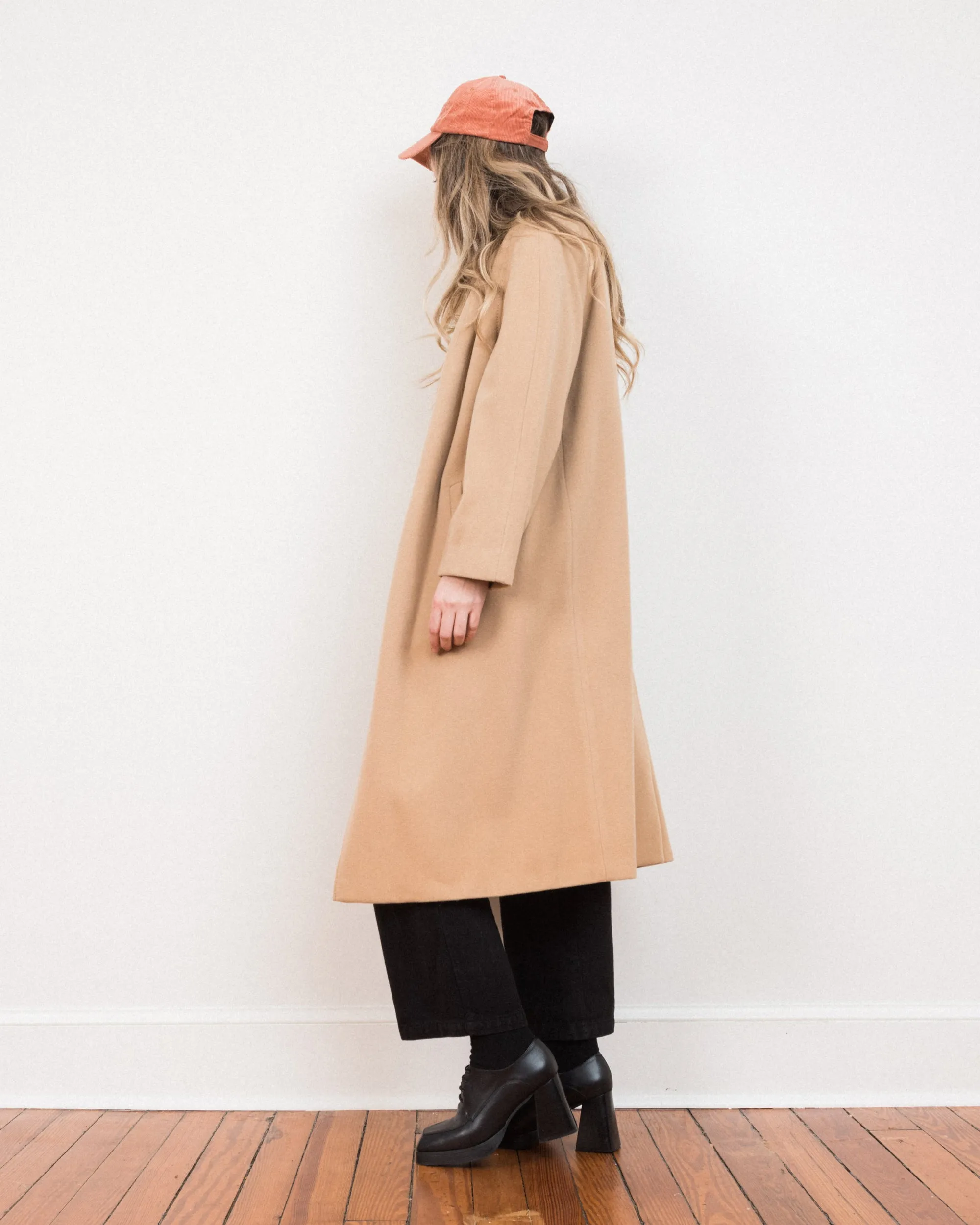 Vintage Camel Wool BERLIN Coat #16 (XS/S   S/M)