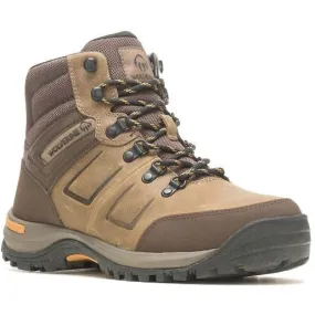 Wolverine Men's Chisel 6 Steel Toe WP Slip Resist Work Boot -Gravel- W231047