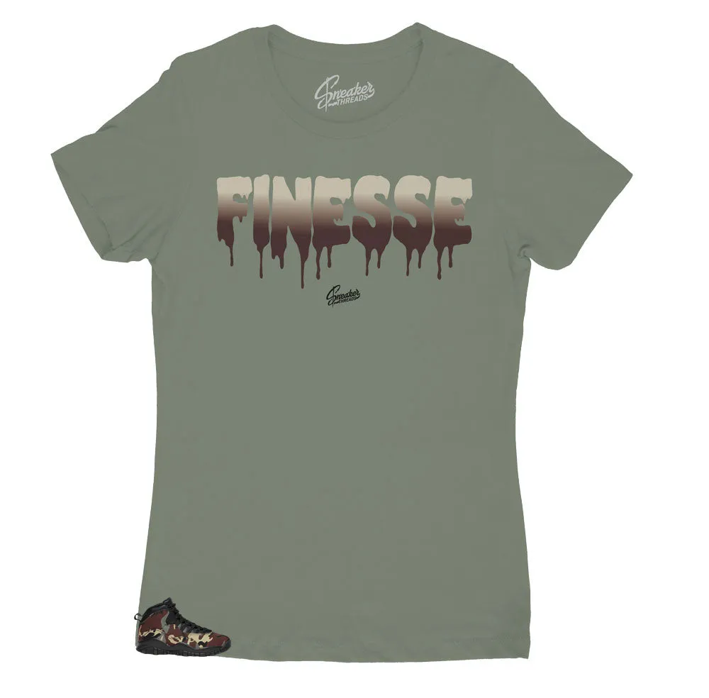 Womens - Woodland Camo 10 Finesse Shirt