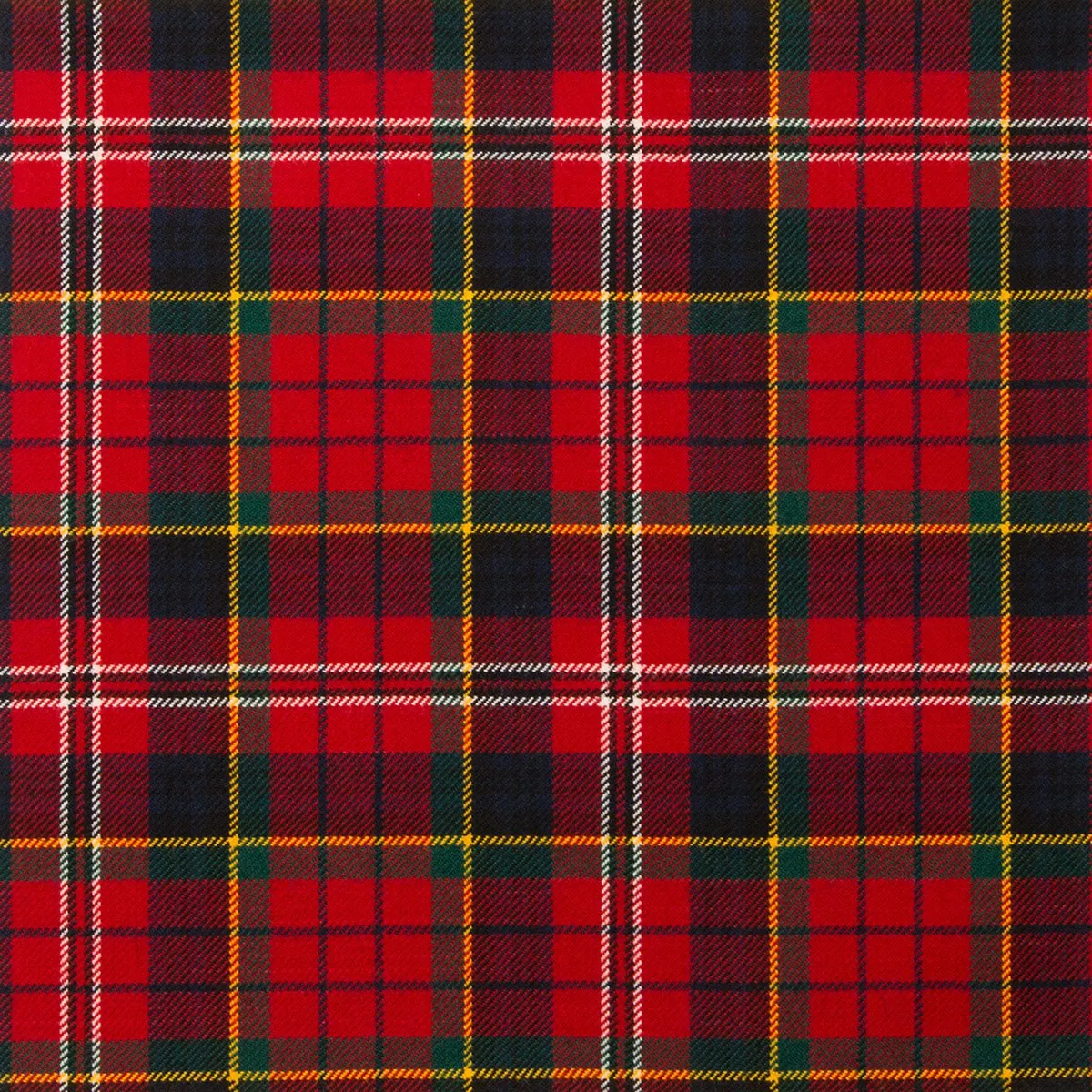 Worsted Wool Tartan Handkerchiefs / Pocket Squares — [ 42 Tartans ]