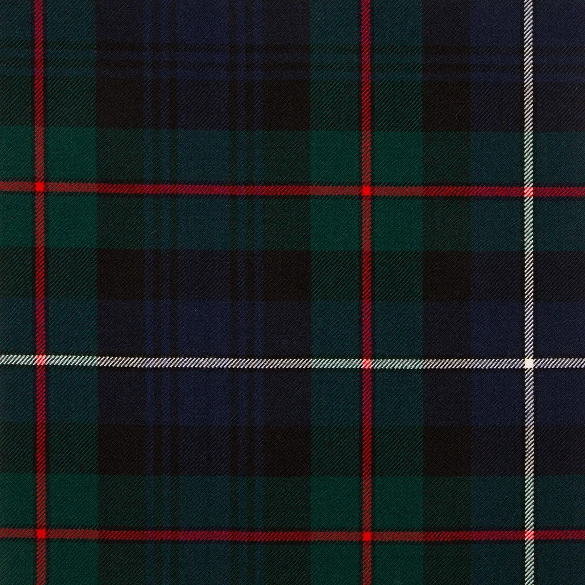 Worsted Wool Tartan Handkerchiefs / Pocket Squares — [ 42 Tartans ]