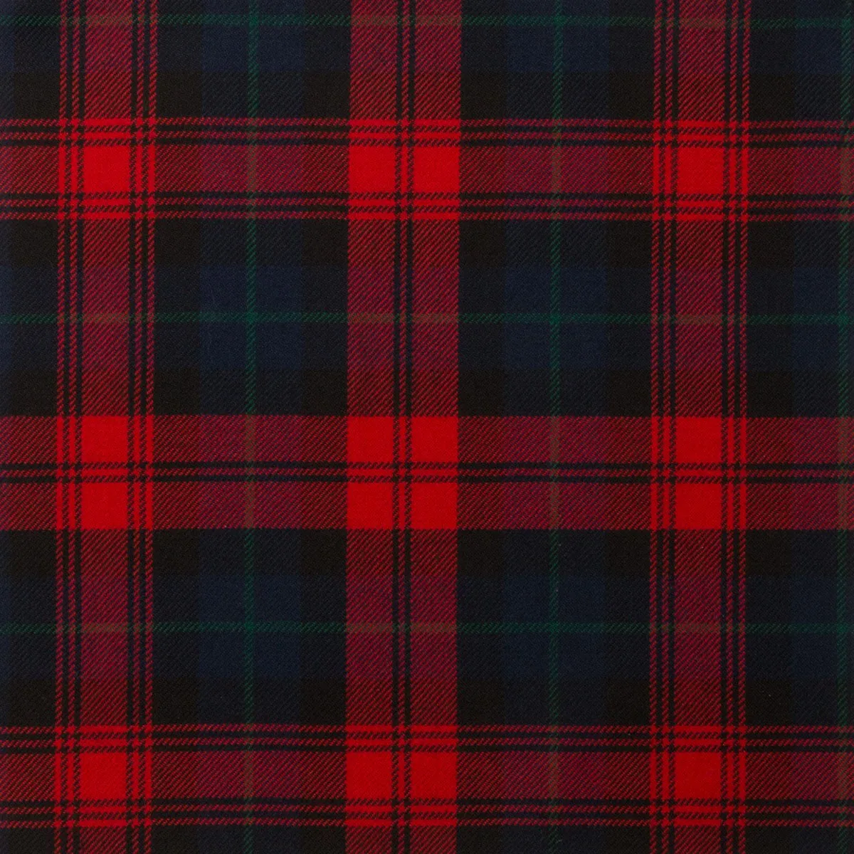 Worsted Wool Tartan Handkerchiefs / Pocket Squares — [ 42 Tartans ]