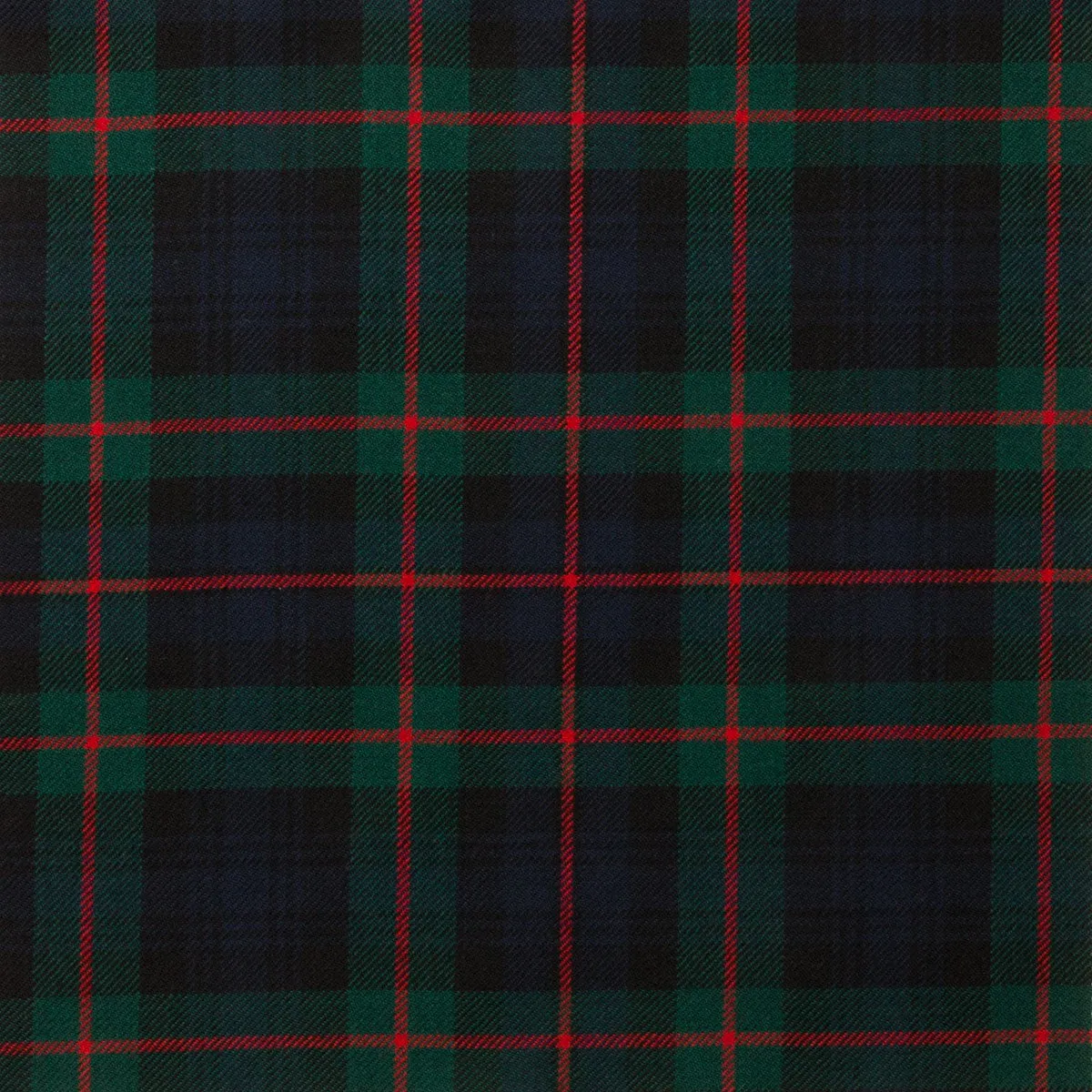 Worsted Wool Tartan Handkerchiefs / Pocket Squares — [ 42 Tartans ]