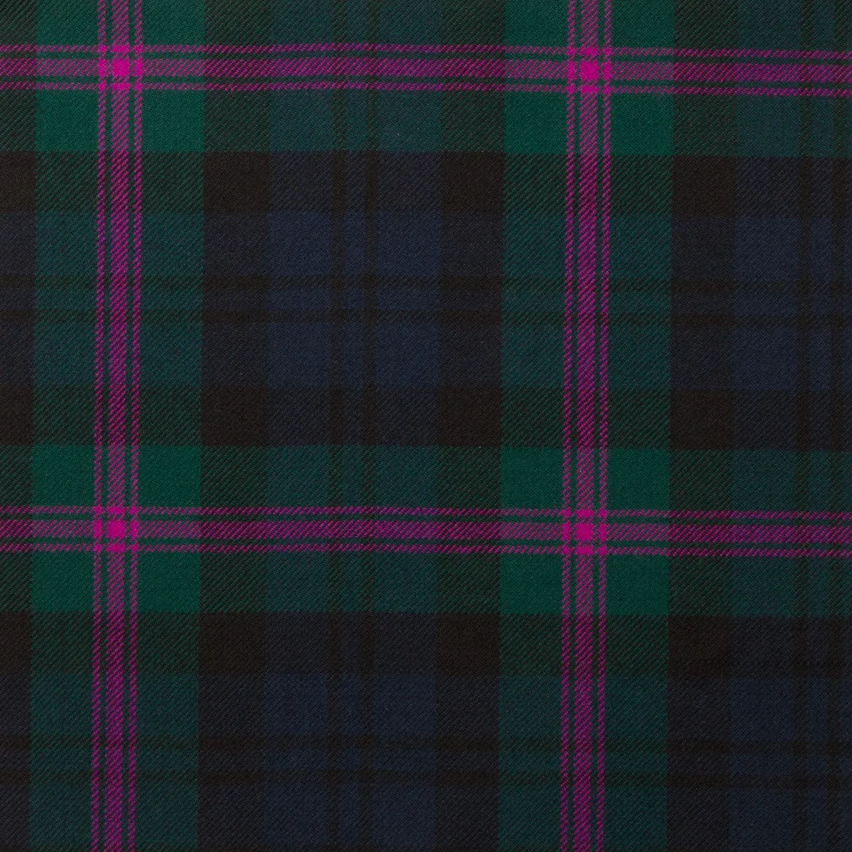 Worsted Wool Tartan Handkerchiefs / Pocket Squares — [ 42 Tartans ]