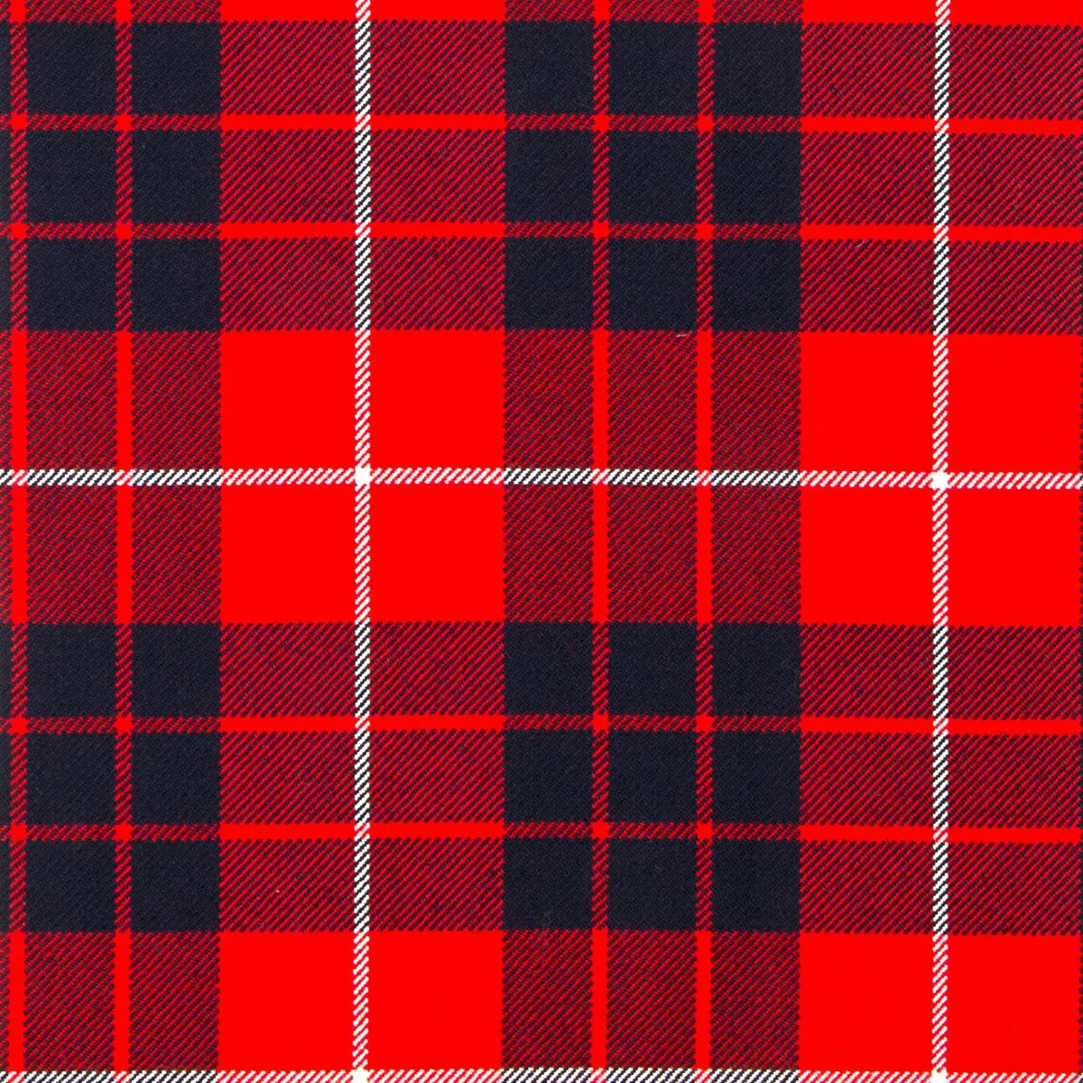 Worsted Wool Tartan Handkerchiefs / Pocket Squares — [ 42 Tartans ]