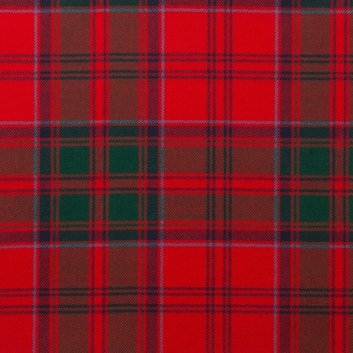 Worsted Wool Tartan Handkerchiefs / Pocket Squares — [ 42 Tartans ]