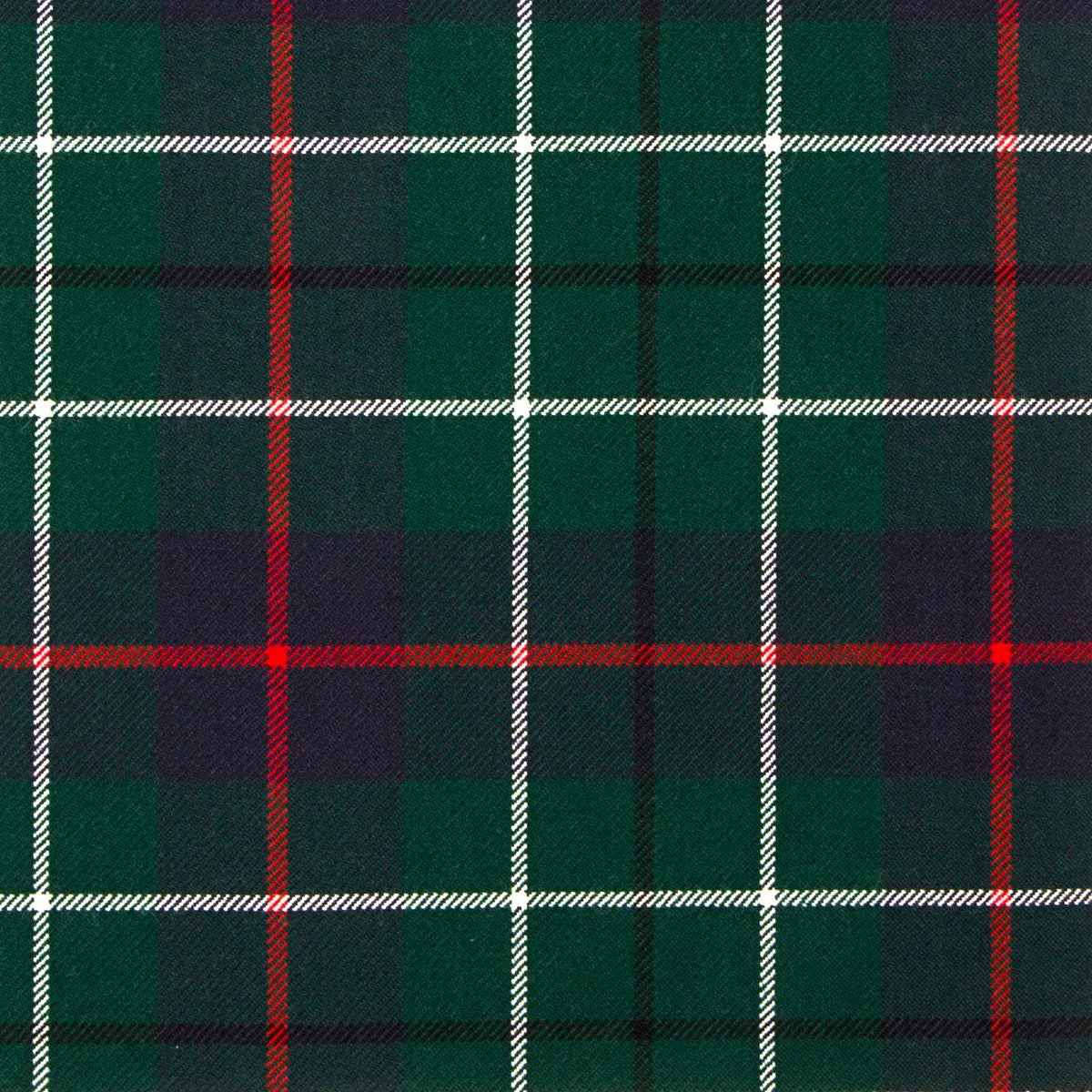 Worsted Wool Tartan Handkerchiefs / Pocket Squares — [ 42 Tartans ]