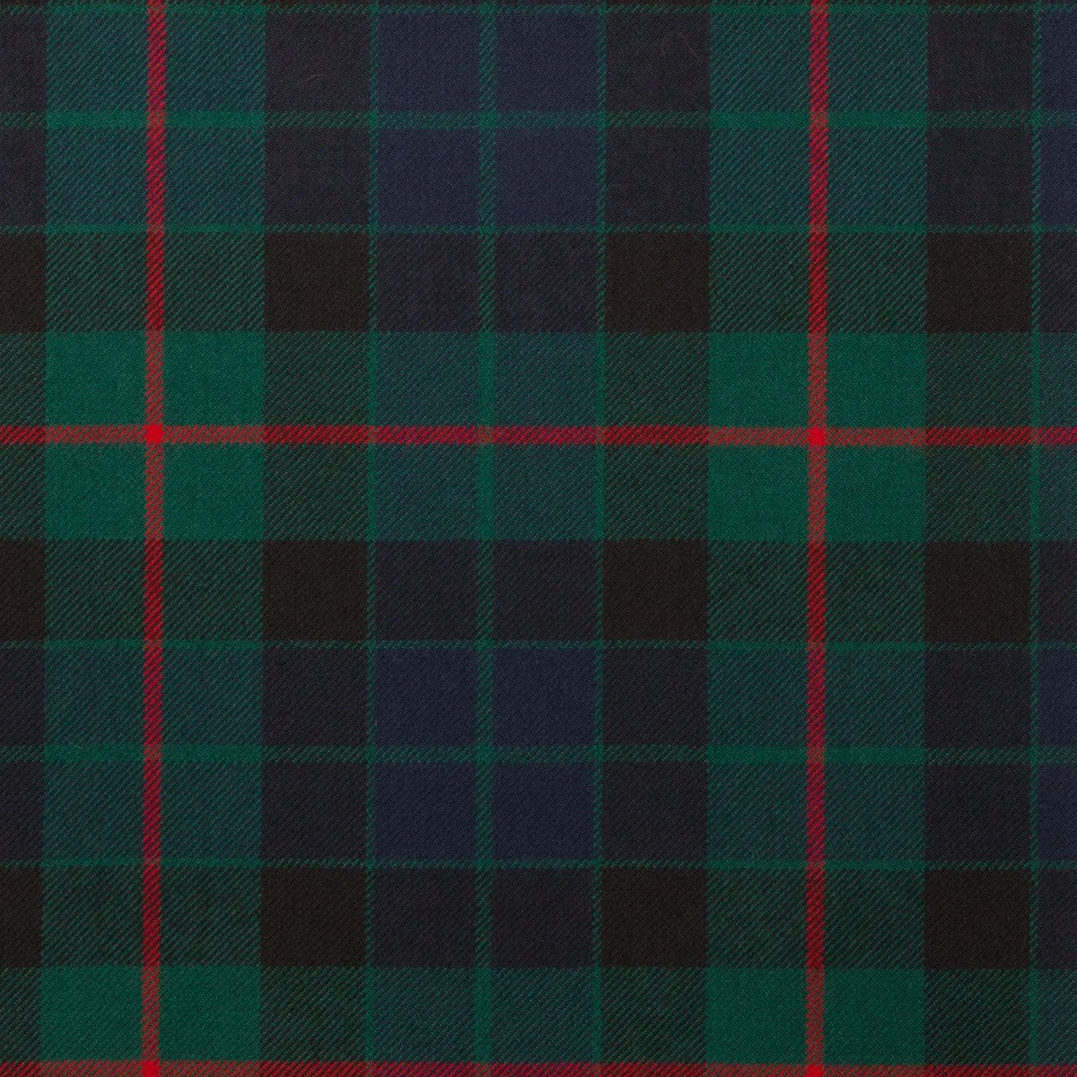 Worsted Wool Tartan Handkerchiefs / Pocket Squares — [ 42 Tartans ]