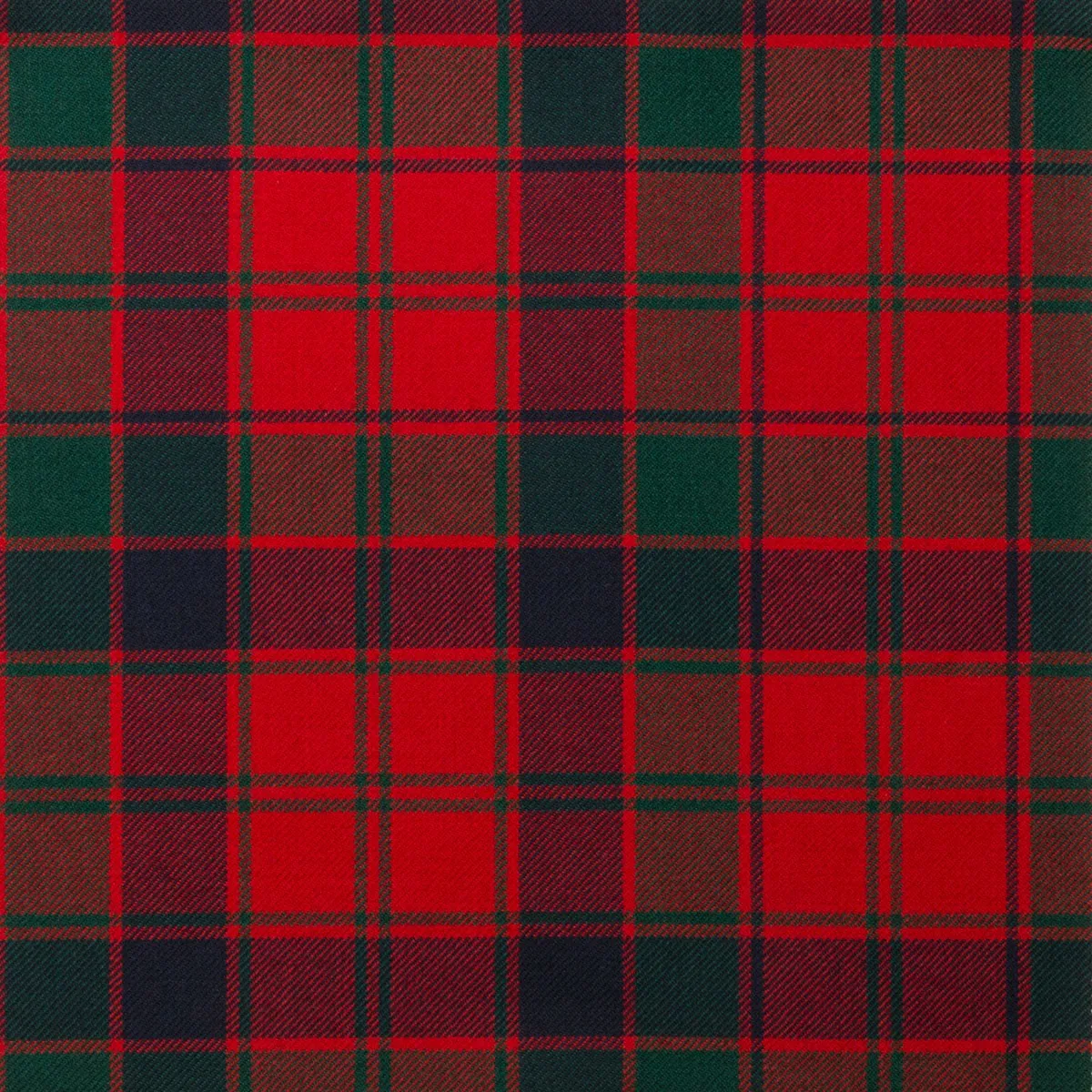 Worsted Wool Tartan Handkerchiefs / Pocket Squares — [ 42 Tartans ]